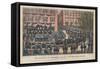 Funeral of President Lincoln, New York, April 25th 1865-null-Framed Stretched Canvas