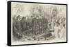 Funeral of Robert Browning in Westminster Abbey-Melton Prior-Framed Stretched Canvas