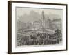 Funeral of Rossini at Paris-null-Framed Giclee Print