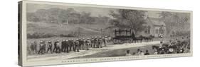 Funeral of Sir Herbert Macpherson at Rangoon, Burma-null-Stretched Canvas