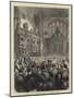 Funeral of Sir J Burgoyne, the Chapel of St Peter Ad Vincula-null-Mounted Giclee Print