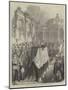 Funeral of Sir John Burgoyne in St Peter's Church at the Tower-null-Mounted Giclee Print