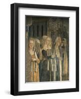 Funeral of St Bernardino, 1461-1480-Benedetto Bonfigli-Framed Premium Giclee Print