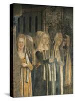 Funeral of St Bernardino, 1461-1480-Benedetto Bonfigli-Stretched Canvas