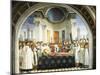 Funeral of St. Fina, 1475-Domenico Ghirlandaio-Mounted Giclee Print