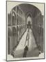 Funeral of the Bishop of Ely, in Ely Cathedral-null-Mounted Giclee Print