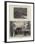 Funeral of the Comte De Paris at Weybridge-William 'Crimea' Simpson-Framed Giclee Print