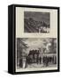 Funeral of the Comte De Paris at Weybridge-William 'Crimea' Simpson-Framed Stretched Canvas