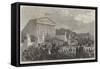 Funeral of the Duke De Morny at Paris-null-Framed Stretched Canvas