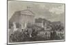 Funeral of the Duke De Morny at Paris-null-Mounted Giclee Print