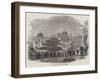 Funeral of the Duke of Beaufort, at Badminton-null-Framed Giclee Print