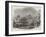 Funeral of the Duke of Beaufort, at Badminton-null-Framed Giclee Print