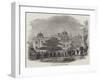 Funeral of the Duke of Beaufort, at Badminton-null-Framed Giclee Print