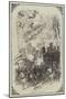 Funeral of the Duke of Sussex, 4 May 1843, the Procession in Kensal-Green Cemetery-null-Mounted Giclee Print