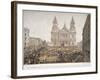 Funeral of the Duke of Wellington, St Paul's Cathedral, City of London, 18 November, 1852-Day & Son-Framed Giclee Print