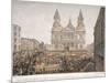 Funeral of the Duke of Wellington, St Paul's Cathedral, City of London, 18 November, 1852-Day & Son-Mounted Giclee Print