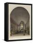 Funeral of the Duke of Wellington, the Lying in State at Chelsea Hospital-Andrew Maclure-Framed Stretched Canvas