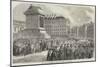 Funeral of the Duke of Wellington-null-Mounted Giclee Print