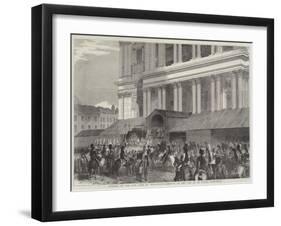 Funeral of the Duke of Wellington-null-Framed Giclee Print