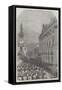 Funeral of the Duke of Wellington-null-Framed Stretched Canvas