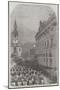 Funeral of the Duke of Wellington-null-Mounted Giclee Print