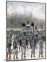 Funeral of the Emperor of Brazil, 1891-Henri Meyer-Mounted Giclee Print