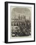 Funeral of the Emperor of Russia, Removal of the Body to the Church of St Peter and St Paul-null-Framed Giclee Print