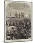 Funeral of the Emperor of Russia, Removal of the Body to the Church of St Peter and St Paul-null-Mounted Giclee Print