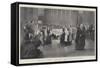 Funeral of the Late Archbishop of Canterbury-Thomas Walter Wilson-Framed Stretched Canvas