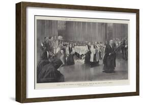 Funeral of the Late Archbishop of Canterbury-Thomas Walter Wilson-Framed Giclee Print