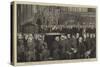 Funeral of the Late Charles Robert Darwin in Westminster Abbey-null-Stretched Canvas