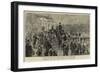 Funeral of the Late Comte De Chambord-null-Framed Giclee Print