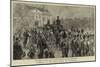 Funeral of the Late Comte De Chambord-null-Mounted Giclee Print