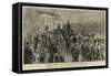 Funeral of the Late Comte De Chambord-null-Framed Stretched Canvas