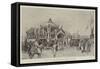 Funeral of the Late Czar, Procession Starting from the Railway Station at Moscow-Melton Prior-Framed Stretched Canvas