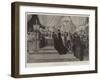 Funeral of the Late Czar, the Last Farewell-Amedee Forestier-Framed Giclee Print