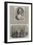 Funeral of the Late Duchess of Kent-null-Framed Giclee Print