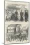Funeral of the Late Duke Ernest of Saxe-Coburg and Gotha-null-Mounted Giclee Print