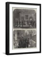 Funeral of the Late Duke of Northumberland-null-Framed Premium Giclee Print