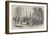 Funeral of the Late Duke of Wellington, Entrance of the Procession into St Paul's Cathedral-null-Framed Giclee Print