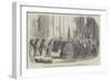 Funeral of the Late Duke of Wellington, Entrance of the Procession into St Paul's Cathedral-null-Framed Giclee Print