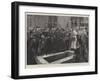 Funeral of the Late Emperor of Russia in the Cathedral of St Peter and St Paul in the Fortress of S-Thomas Walter Wilson-Framed Giclee Print