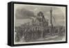 Funeral of the Late King of the Belgians-null-Framed Stretched Canvas