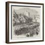 Funeral of the Late Marquis of Ormonde, the Procession Leaving Kilkenny Castle-null-Framed Giclee Print