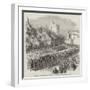 Funeral of the Late Marquis of Ormonde, the Procession Leaving Kilkenny Castle-null-Framed Giclee Print