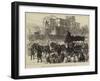 Funeral of the Late Mr George Odger, the Scene in Broad-Street, St Giles'S-null-Framed Giclee Print