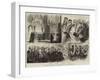 Funeral of the Late Mr W Spottiswoode, in Westminster Abbey-null-Framed Giclee Print