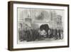 Funeral of the Late Sir Edward Parry, in the Chapel of Greenwich Hospital-null-Framed Giclee Print