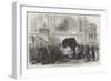 Funeral of the Late Sir Edward Parry, in the Chapel of Greenwich Hospital-null-Framed Giclee Print