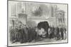 Funeral of the Late Sir Edward Parry, in the Chapel of Greenwich Hospital-null-Mounted Giclee Print